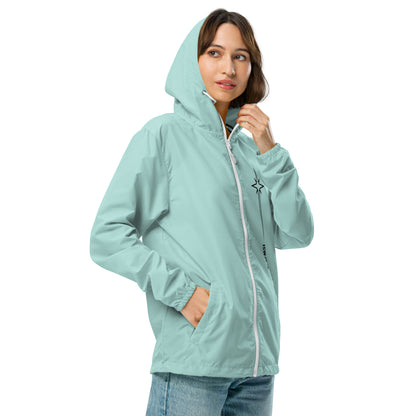 ISW/ME Unisex Lightweight Zip Up Windbreaker