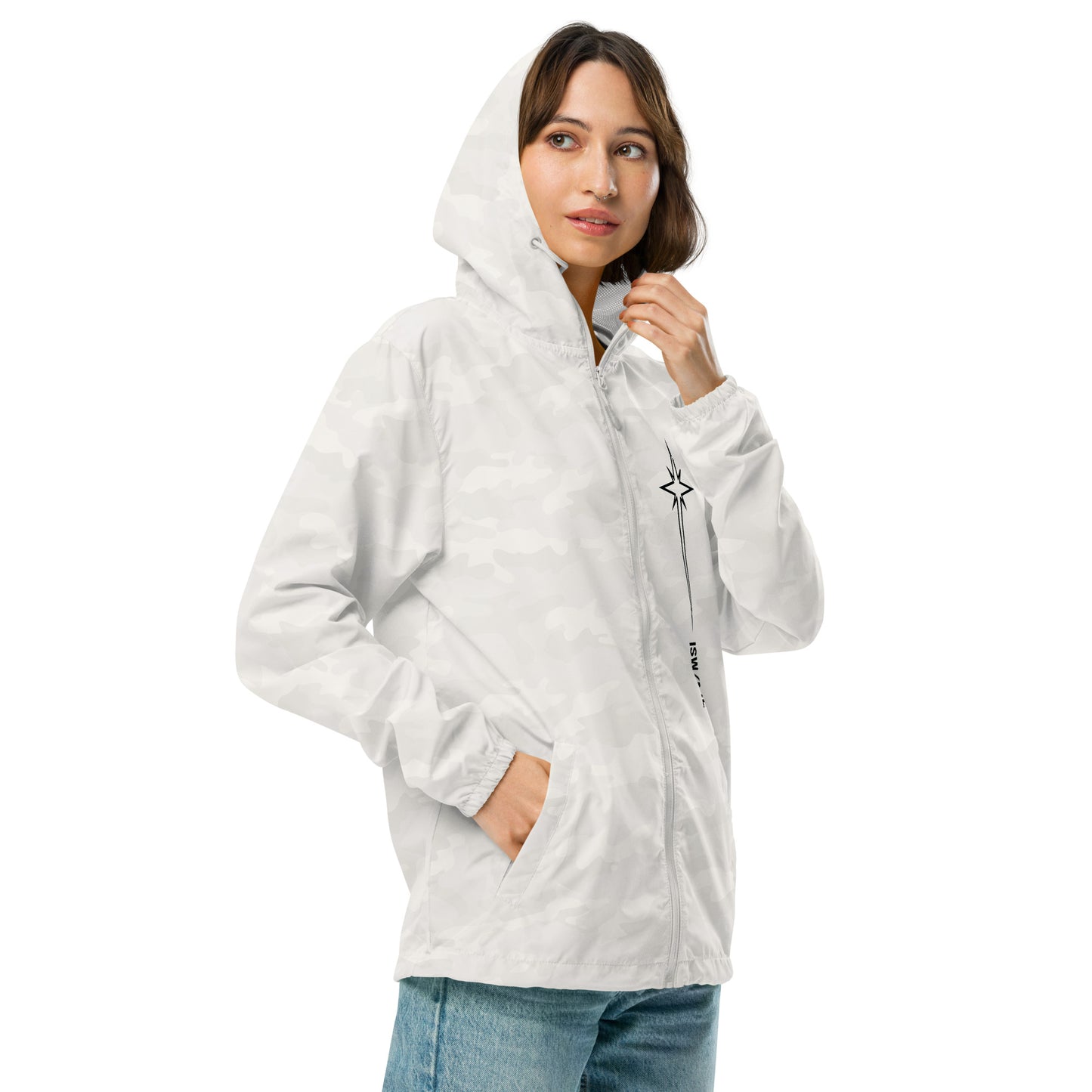 ISW/ME Unisex Lightweight Zip Up Windbreaker